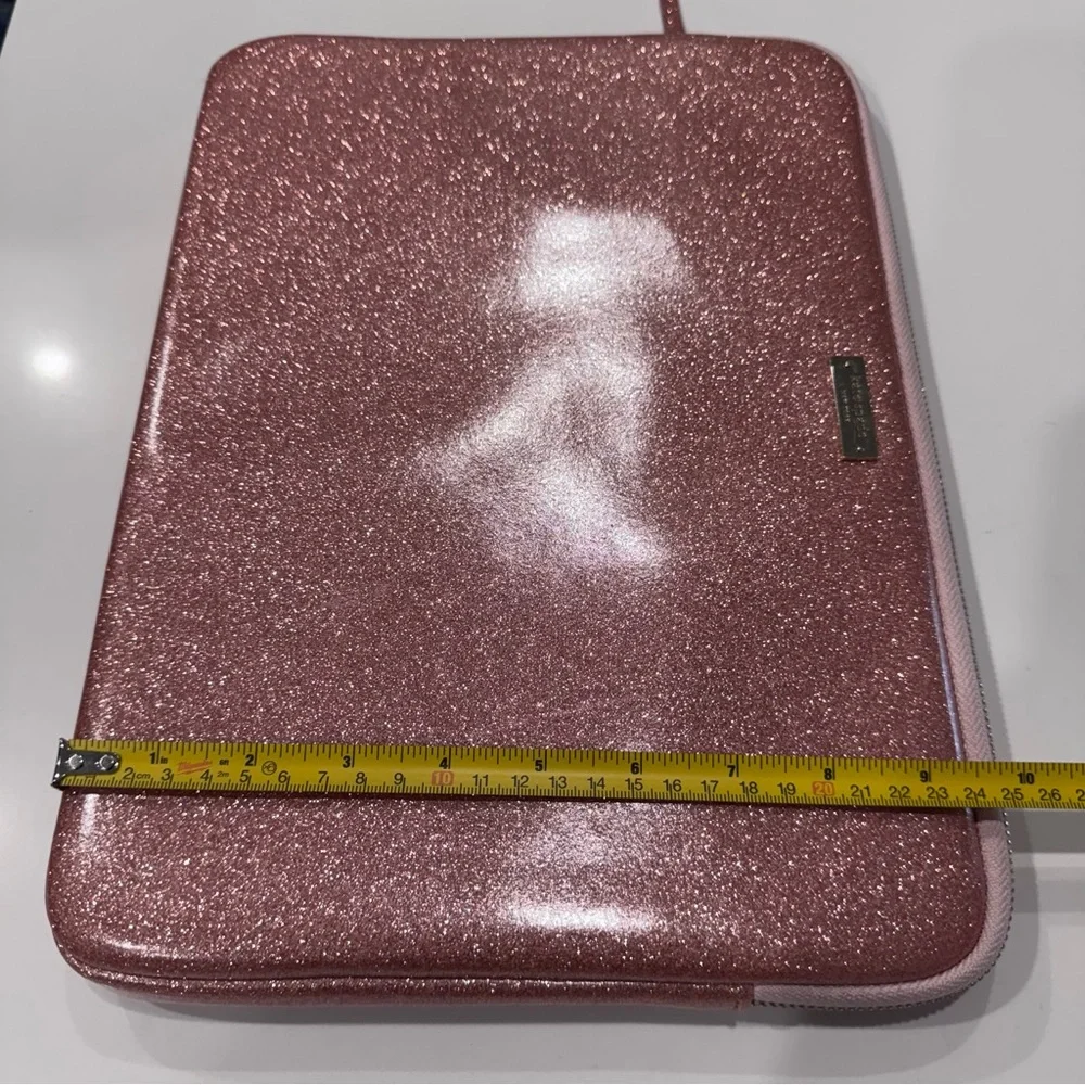 Kate Spade Glittery Rose Laptop Sleeve